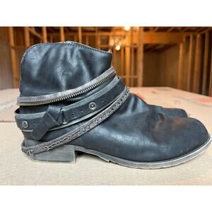 Jellypop Stargazer ankle boots in black womens sz 10M